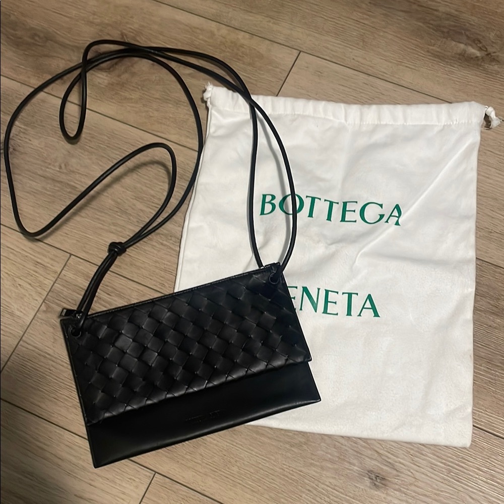 Bottega Veneta Black Crossbody Bag